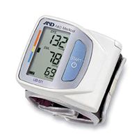 BORYUNG A&D Medical Advanced Compact Wrist Digital Heart Blood Pressure Monitor UB-525