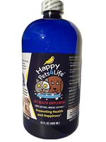 Happy Pets 4 Life Pet Health Supplement 16 Ounce for Immune System Support