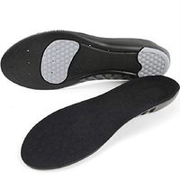 LvBo Orthotic Shoes Inserts Arch Support Insoles for Flat Feet Plantar Fasciitis Feet Heel Pain Relief Velvet (US(7.5-9))