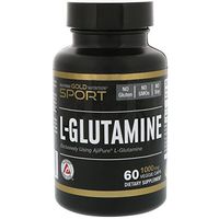 California Gold Nutrition, L-Glutamine, Japanese Sourced- AjiPure Amino Acids, Muscle Recovery, 1000 mg, 60 Veggie Capsules, Milk-Free, Fish-Free, Gluten-Free, Soy-Free, Vegetarian, Wheat-Free, CGN