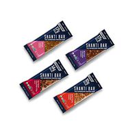 SHANTI BAR Vegan Sport Protein Bar | Plant Based, Paleo, Certified Organic, Gluten Free, Superfoods, Raw Snack | Best Sellers Variety Pack, 12 Count