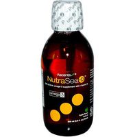NutraSea +D Omega-3 Supplement with Vitamin D Crisp Apple Flavor