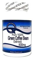 Pure 100% Green Coffee Bean Extract 800mg 180 Capsules ^GLS