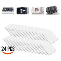 CPAP Supplies, 24 Packs CPAP Filters, MOYEAH Clean Filters for Sleep Apnea CPAP Machine for Resmed Airsense 10 Respironics Dreamstation ResMed AirCurve 10, ResMed S9, AirStart.