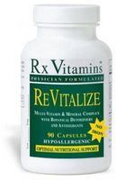 RX Vitamins Revitalize No Iron Capsules, 90 Count