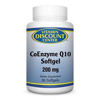 Vitamin Discount Center Coenzyme Q10 200mg, 30 Softgels