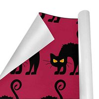 Gift Wrapping Paper Roll Funny Cartoon Cat for Birthday,Holiday,Wedding,Baby Shower Gift Wrap - 3Rolls - 58inch x 23inch Per Roll