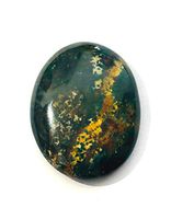 crystalmiracle Bloodstone Single Cabochon Crystal Healing Reiki Feng Shui Gift Wellness Peace Meditation Health Handcrafted Power Metaphysical Gemstone Positive Energy