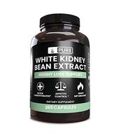 White Kidney Bean Extract, 365 Caps, 1840 mg Serving, No Rice or Stearate Filler, Keto-Friendly, Non-GMO & Gluten-Free, Natural High-Potency Carb Blocker, Made in The USA