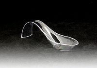 Royal Plasticware, PW2870, 5" Asian Spoon, Clear