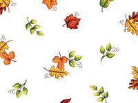 Special Occasion Cello Rolls - 40"x100' Leaf Pile Cello Roll 1.0 mil (2 Rolls) - WRAPS-CR40LP