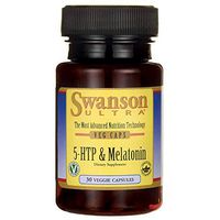 Swanson 5-Htp & Melatonin 30 Veg Capsules