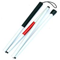 Gigamax(TM) Folding cane Blind sticks Adjustable cane Blind crutches Guide blind cane Lightweight aluminum alloy material for easy carrying