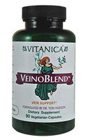Vitanica, VeinoBlend, Vein Support, Vegan, 90 Capsules
