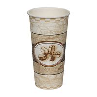 Dixie PerfecTouch 20 oz. Insulated Paper Hot Coffee Cup by GP PRO (Georgia-Pacific), Beans Design, 5320BE, 500 Count (25 Cups Per Sleeve, 20 Sleeves Per Case)