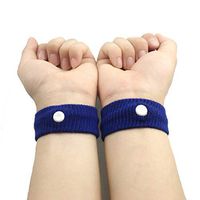 Motion Sickness Bands,Acupressure Wristbands Pair of Anti Nausea Acupressure Travel Sick Bands