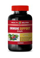 Anti inflammatory Herbal Supplement - Immune Support Complex 1550MG - Natural ANTIOXIDANT Formula - Green Tea Extract Alcohol Free - 1 Bottle 60 Capsules