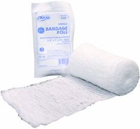 Dukal Fluff Bandage Roll, 4.5"x4.1yds, 6 ply, Sterile, 1rl/bg 100rl/cs Case Pack 100