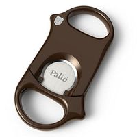 Palio Composite Cigar Cutter, Guillotine Style, Stainless Steel 420 SS Blades, For Up To 60 Ring Gauge, Sahara Brown