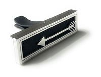 Modern Car Diffuser Vent Clip (Arrow). Air Freshener Diffuser uses Aromatherapy Essential oils to Improve Air Quality, Motion Sickness & Promote Calm Driving. Rectangle, Arrow, Stainless Steel