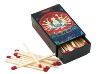 CigarExtras Quan Yin Buddha with 16 Arms Match Box with Matches