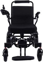 2020 Electric Belt Wheelchair Folding Motorized Power Wheelchairs,Transport Friendly Lightweight Folding FDA Approved for Adults(Black) by Medical Care (Model 12)