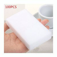 100 pcs/lot melamine sponge magic sponge eraser dish cleaner for kitchen office bathroom cleaning 10x6x2cm