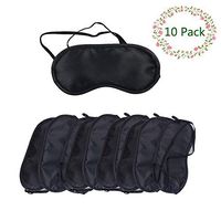 Disposable Eye Masks, Blindfold, Blackout Eye - Shade Cover for Sleeping, 10-Packs
