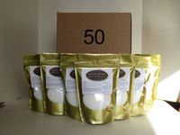 Gold Standard Organic Sulfur Crystals 50lb - 99.9% Pure MSM - Largest Granular Flakes Available! 3rd Party Tested **Same Day Priority Shipping**