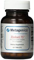 Metagenics, Zinlori 75, 60 Tablets
