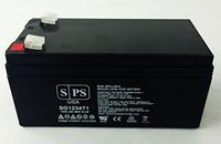 12V 3.4AH Sealed Lead Acid (SLA) Replacement Battery for BP3.6-12 - SPS Brand