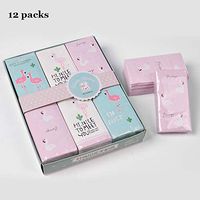 ZFMG Wedding Pocket Handkerchiefs, 12 Tissue Packets, 3 Layers of Pocket Paper Size Practical Handkerchief, Packs of 10 Sheets Each