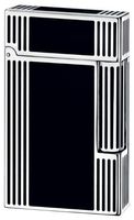 S.T. Dupont Ligne 2 Lighter - Windsor Palladium & Black Chinese Lacquer 16727