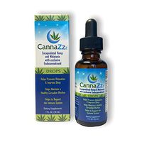 CannaZZZ Sleep Combination of Hemp Seed Extract, Melatonin, L-Tryptophan, Gamma-aminobutyric Acid (GABA) for Healthy Rest, Relaxation & Sleep. (1)