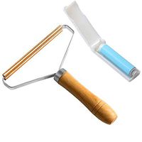 Wood Lint Remover Clothes Sweater Fabric Fuzz Shaver Manual Shaver for Couch Blanket Wool