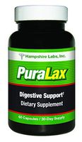 PuraLax Digestive Support | All Natural Supplement | Relief from Constipation, Bloating, Gas & IBS | Herbal Laxative | 1 Month Supply (1)
