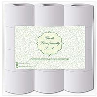 Blusea Toilet Paper Towels, Thicken 4-Layer Roll Paper, Soft Skin-Friendly Tissue for Home Bathroom Kitchen Office Hotel
