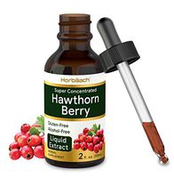 Horbaach Hawthorn Extract | 2 oz | Alcohol Free | Vegetarian, Non-GMO, Gluten Free | Hawthorne Berry Liquid