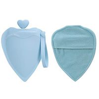 JOUDOO Hot Water Bottle, Classic Rubber Hot or Cold Water Bag for Pain Relief and Comfort 10oz with Cover (PG1901 Blue)