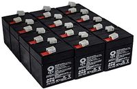 SPS Brand 6V 1Ah Replacement Battery for MK Battery BMED10975 (12 Pack)