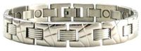 Men's Sport's Stainless Steel Magnetic Bracelet with High Gauss Powerful Magnets~bracelet3