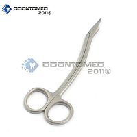 OdontoMed2011® Dental Gum Scissors Heath 6.25" ONE Serrated Blade ODM