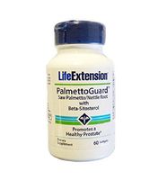 Life Extension Palmetto Guard Saw Palmetto/Nettle Root with Beta Sitosterol, 60 Softgels