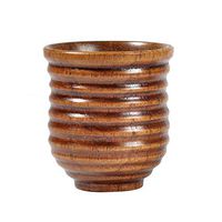 MSlongzc Cups Water Bottles Coffee Cups Vacuum-Insulated Stainless Steel Tumbler Handle for Wide Mouth Japanese Style Natural Wood Wine Coffee Tea Beer Juice Milk Drinking Cup Mug