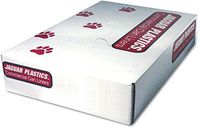 Jaguar Plastics 3858GREY Low-Density Can Liner, 38 x 58, 60gal, 1.1mil, Gray, 100/Carton