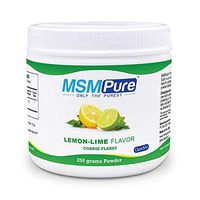 Kala Health MSMPure Lemon-Lime Flavored, Coarse Powder Flakes, Organic Sulfur Crystals, 99.9% Pure Distilled MSM Supplement, Made in The USA, 8.8 oz