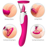 Strong Clítôral Sucking V?bràtors for Women Toy 7 Suction Modes Tongue Oral Tongue Simulator, Vibration Wand, Multi Speed Clitorial Sucking Toy for Women Adullt Beauty Gift