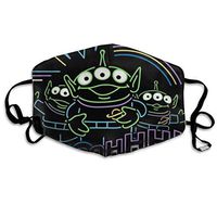 SSUJ7 Toy Story Alien Men Women Adjustable Earloop Mouth Guard Anti-Dust Washable Reusable Mouth Guard for Kids Teens Adults Anti Pollution,Anti-smog