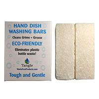 Tangie Dish Washing Soap Bar- Biodegradable 3.5 Ounce Bars - Pack