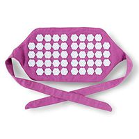 Kanjo - Premium Acupressure Belt - Lightweight on-The-go Pain Relief - Relieves Back Pain - 100% Organic Cotton Linen - Includes Carry Bag - Amethyst